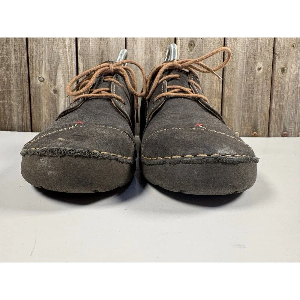 Josef Seibel Shoes Womens EU 37 US 6.5 Brown Leather Fergey 20 Mocassins